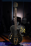 Duesenberg Guitars Starplayer TV Velvet Series Electric Guitar (Matte Black Velvet) w/ Hard Case