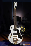 Duesenberg Guitars Starplayer TV Velvet Series Electric Guitar (Matte White Velvet) w/ Hard Case