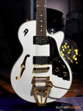 Duesenberg Guitars Starplayer TV Velvet Series Electric Guitar (Matte White Velvet) w/ Hard Case