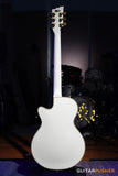 Duesenberg Guitars Starplayer TV Velvet Series Electric Guitar (Matte White Velvet) w/ Hard Case