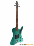 Dingwall D-Roc Standard 4-String Fanned Fret Bass - Gloss Metalflake Aquamarine
