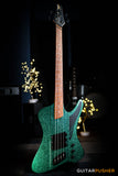 Dingwall D-Roc Standard 4-String Fanned Fret Bass - Gloss Metalflake Aquamarine