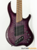 Dingwall Combustion 5-String Fanned Fret Bass - Ultraviolet Burst w/ Pau Ferro Fingerboard