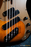 Dingwall SP1 5-String Fanned Fret Bass - Gloss Vintageburst w/ Matte Coco Gold Pickguard