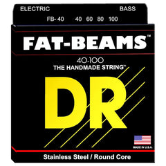 DR Fat-Beams 4-String Stainless Steel Bass Strings