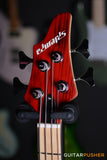 Edwards E-BB-145/M Modern Bass w/ Maple Fingerboard - Satin Burner Red