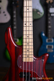 Edwards E-BB-145/M Modern Bass w/ Maple Fingerboard - Satin Burner Red