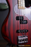 Edwards E-BB-145/M Modern Bass w/ Maple Fingerboard - Satin Burner Red