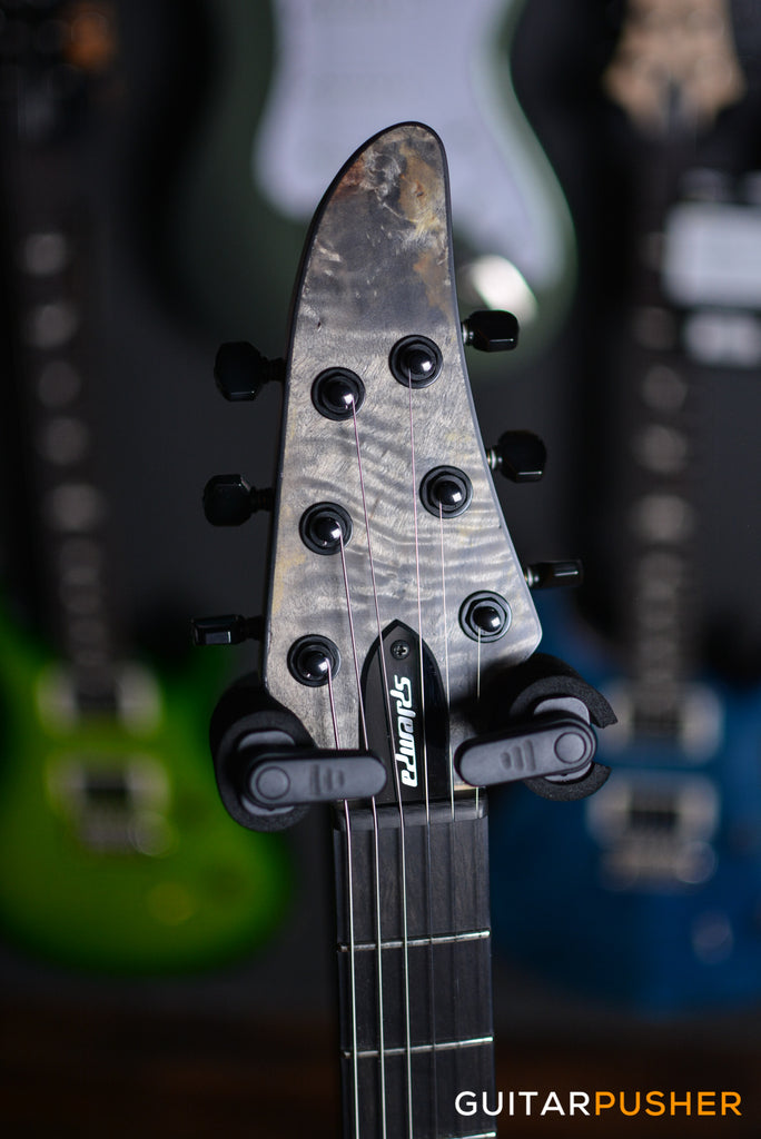 Edwards E-HR6-FX/BM Modern Electric Guitar - Ash Black – GuitarPusher