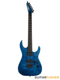 Edwards E-M-II CTM Modern Electric Guitar - Denim Blue