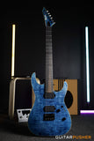 Edwards E-M-II CTM Modern Electric Guitar - Denim Blue