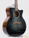 Elegee Adarna Solid Sitka Spruce Top Grand Auditorium Acoustic-Electric Guitar with Dual Pickup System - Blackburst