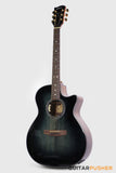 Elegee Adarna Solid Sitka Spruce Top Grand Auditorium Acoustic-Electric Guitar with Dual Pickup System - Blackburst