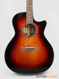 Elegee Adarna Solid Sitka Spruce Top Grand Auditorium Acoustic-Electric Guitar with Dual Pickup System - Sunburst