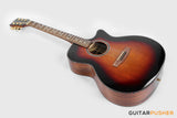 Elegee Adarna Solid Sitka Spruce Top Grand Auditorium Acoustic-Electric Guitar with Dual Pickup System - Sunburst
