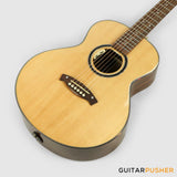 Elegee Mini Maya Solid Sitka Spruce Top GS Mini Acoustic-Electric Guitar with Dual Pickup System