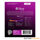 Elixir Acoustic Phosphor Bronze Acoustic Guitar Strings with Nanoweb Coating - 12-String Light (10/10 14/14 23/9 30/12 39/18 47/27)