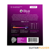 Elixir Acoustic 80/20 Bronze Standard Gauge Acoustic Guitar Strings with NANOWEB Coating