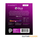 Elixir Acoustic Phosphor Bronze Standard Gauge Acoustic Guitar Strings with NANOWEB Coating