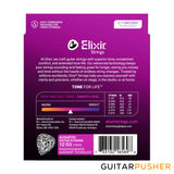Elixir Acoustic Phosphor Bronze Acoustic Guitar Strings with Nanoweb Coating - Light (12 16 24 32 42 53) 3-Pack