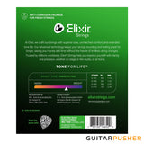 Elixir Electric Bass Stainless Steel Bass Guitar Strings with Nanoweb Coating - Light, Long Scale (45 65 80 100)