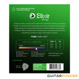 Elixir Electric Bass Stainless Steel Bass Guitar Strings with Nanoweb Coating - Light/Medium, Long Scale (45 65 85 105)