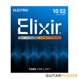 Elixir Electric Nickel Plated Steel Special Gauge Electric Guitar Strings with NANOWEB Coating