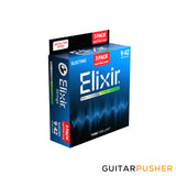 Elixir Electric Nickel Plated Steel Electric Guitar Strings with Optiweb Coating - Super Light (9 11 16 24 32 42) 3-Pack