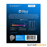 Elixir Electric Nickel Plated Steel Electric Guitar Strings with OPTIWEB Coating - 8-String Light (10 13 17 30 42 54 64 74)