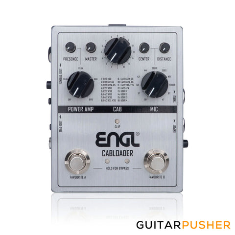 bass cabinet simulator pedal ENGL Amps Cabloader Speaker Cabinet Simulator w/ IR Loader & DI Box – GuitarPusher