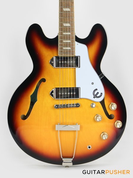 ギター Epiphone Casino Vintage Sunburst Epiphone Casino Elektro Gitar (Vintage Sunburst) : Amazon.com.tr