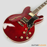 Epiphone Sheraton ii PRO Semi Hollow Electric Guitar - Wine Red