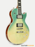 Epiphone Les Paul Modern Figured Electric Guitar - Caribbean Blue Fade