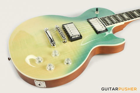 Epiphone Les Paul Modern Figured Electric Guitar - Caribbean