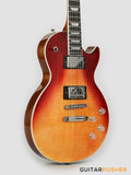 Epiphone Les Paul Modern Figured Electric Guitar - Magma Orange Fade