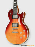 Epiphone Les Paul Modern Figured Electric Guitar - Magma Orange Fade