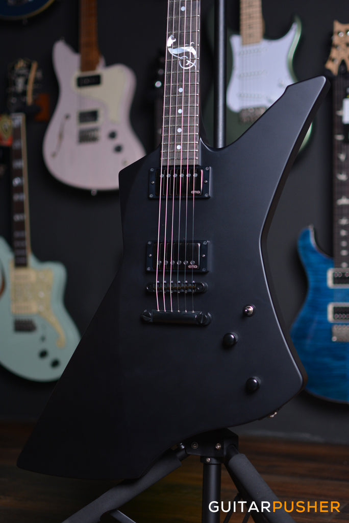 Explorer Snakebyte ESP Snakebyte Signature Series James Hetfield Electric Guitar - Black ...