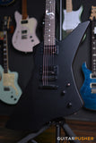 ESP Snakebyte Signature Series James Hetfield Electric Guitar - Black Satin