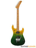 EVH 5150 Series Deluxe Quilt Maple Top, Baked Maple Fretboard - Limeade Zest (5108310390)