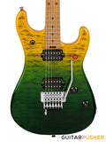 EVH 5150 Series Deluxe Quilt Maple Top, Baked Maple Fretboard - Limeade Zest (5108310390)