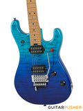 EVH 5150 Series Deluxe Quilt Maple Top, Baked Maple Fretboard - Pacific Drift (5108310389)