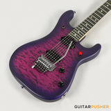 EVH 5150 Series Deluxe Quilt Maple Top, Ebony Fretboard - Purple Daze