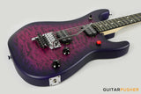 EVH 5150 Series Deluxe Quilt Maple Top, Ebony Fretboard - Purple Daze