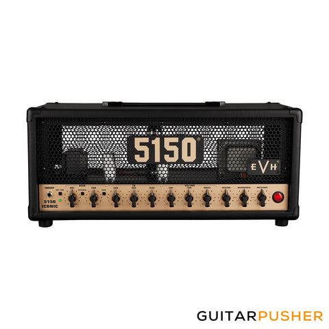 EVH 5150 Iconic Series 15-Watt EL34 Amplifier Head, Black, 230V EUR (2258206000)