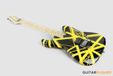 EVH Striped Series Stratocaster Electric Guitar - B/Y