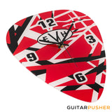 EVH Pick-Shaped Wall-Mounted R/W/B Stripes Clock (0227281000)