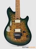 EVH Wolfgang Special Quilt Maple Top, Baked Maple Fretboard Electric Guitar - Indigo Burst (5107701595)