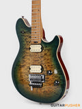 EVH Wolfgang Special Quilt Maple Top, Baked Maple Fretboard Electric Guitar - Indigo Burst (5107701595)
