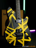 EVH Wolfgang Special Striped, Ebony Fretboard - Black w/ Yellow Stripes (5107702316)