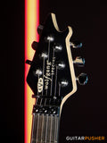 EVH Wolfgang Special Striped, Ebony Fretboard - Red w/ Black & White Stripes (5107702315)